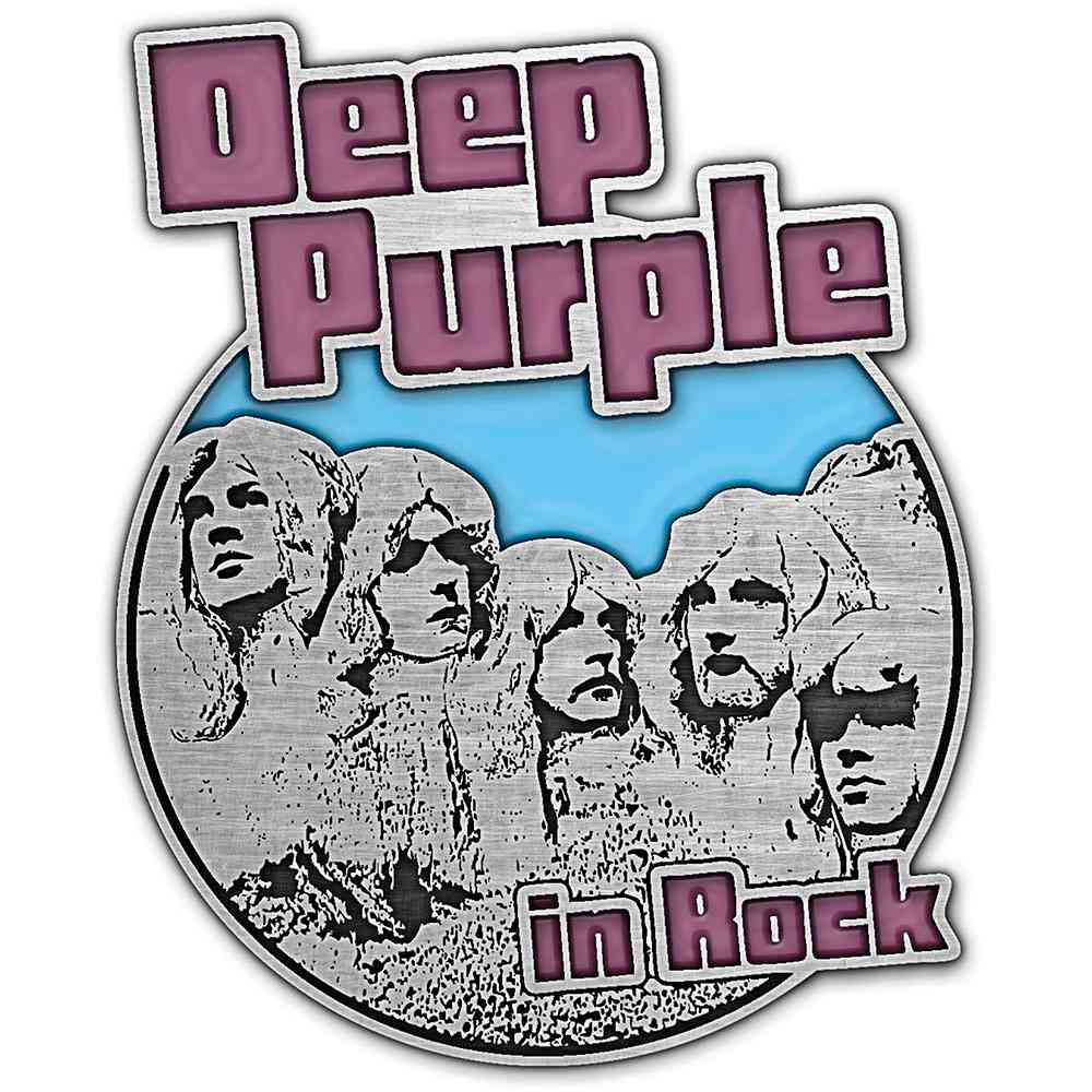 Deep Purple - In Rock Pin - Zilverkleurig/Multicolours
